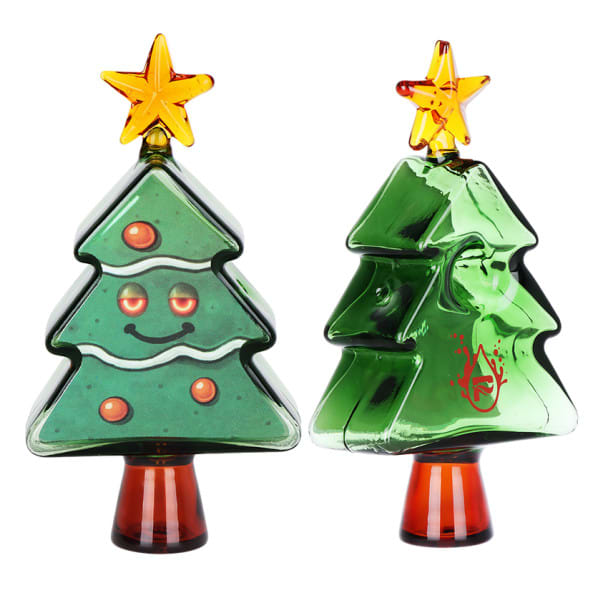 Pulsar Holiday Party Tree Glass Hand Pipe